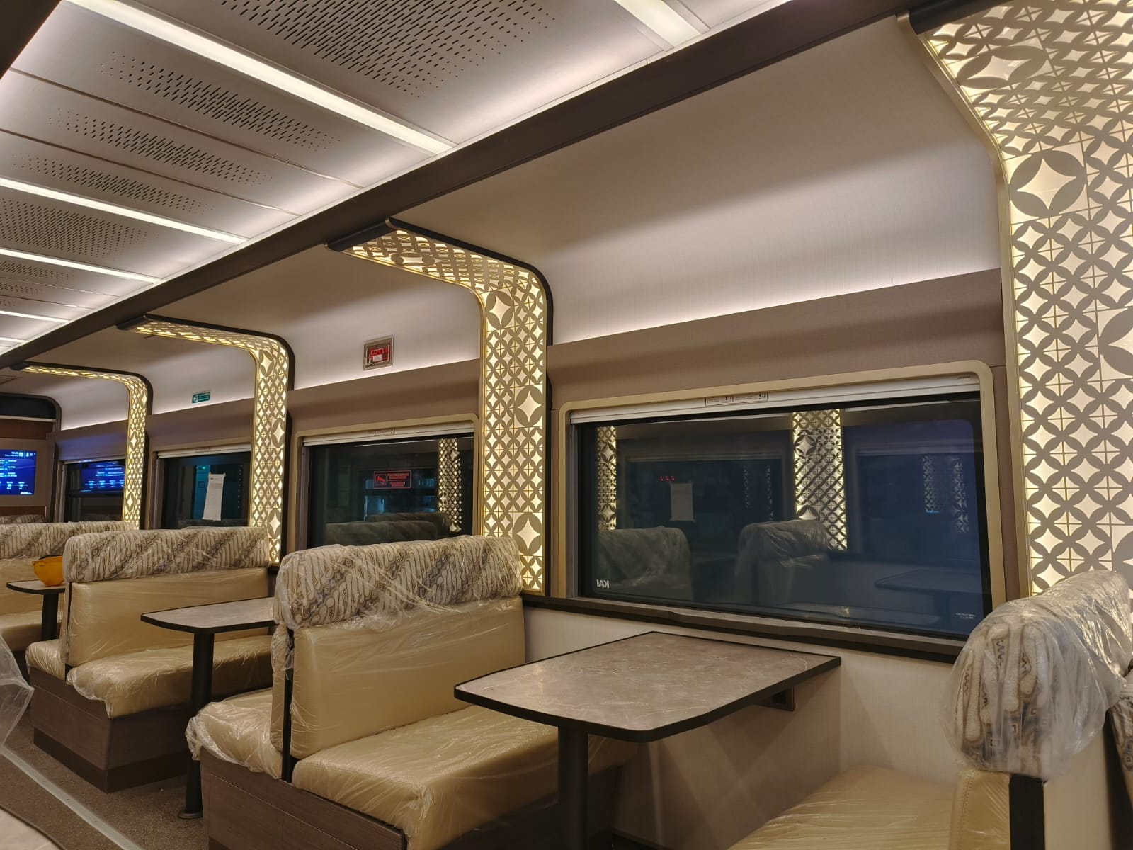 Interior Kereta Makan New Generation - Tahap 2