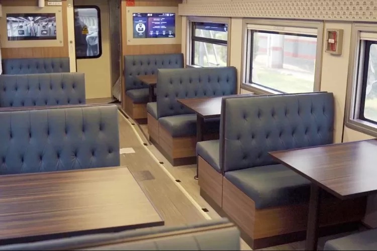 Interior Kereta Makan New Generation - Tahap 1